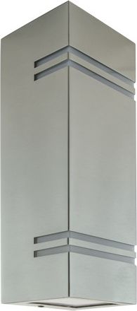 Kinkiet IDEUS Oprawa zewnętrzna ścienna KELER 2xGU10 INOX IDEUS 0186