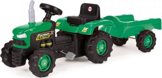 Wader Dolu Traktor na pedały z przyczepą