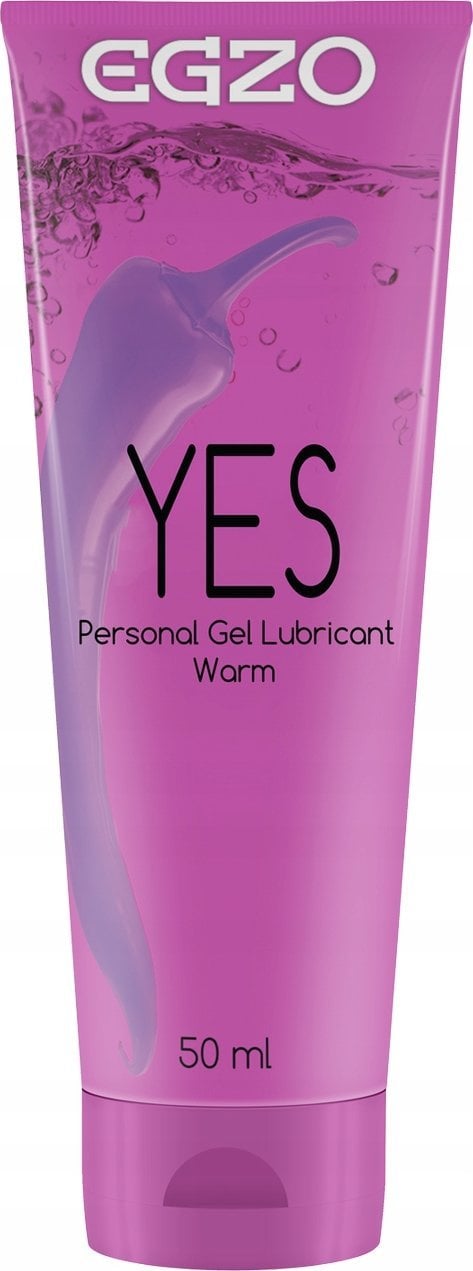 Alkotest EGZO_Yes Personal Gel Lubricant stymulująco-rozgrzewający lubrykant 50ml