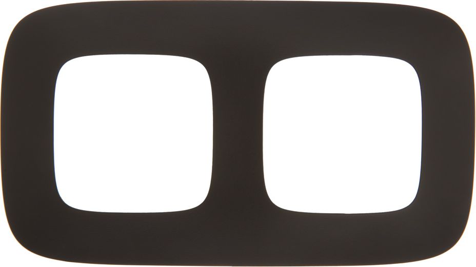 Legrand Ramka podwójna VALENA ALLURE, czarny mat (754402)