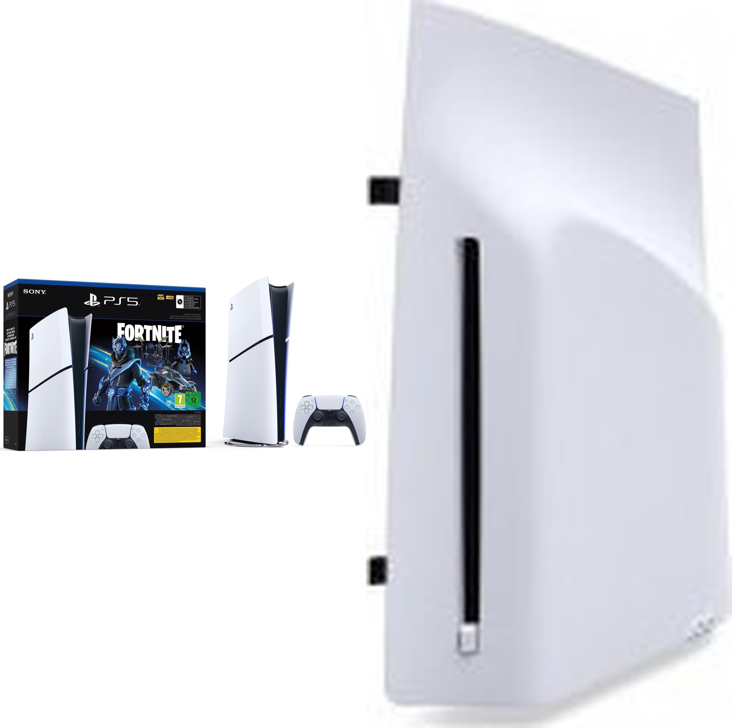 Sony PlayStation 5 Digital Slim Fortnite Cobalt Star + Napęd optyczny