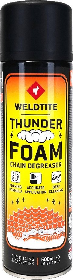Weldtite Pianka do czyszczenia łańcucha WELDTITE THUNDER FOAM CHAIN DEGREASER 500ml (NEW 2025)