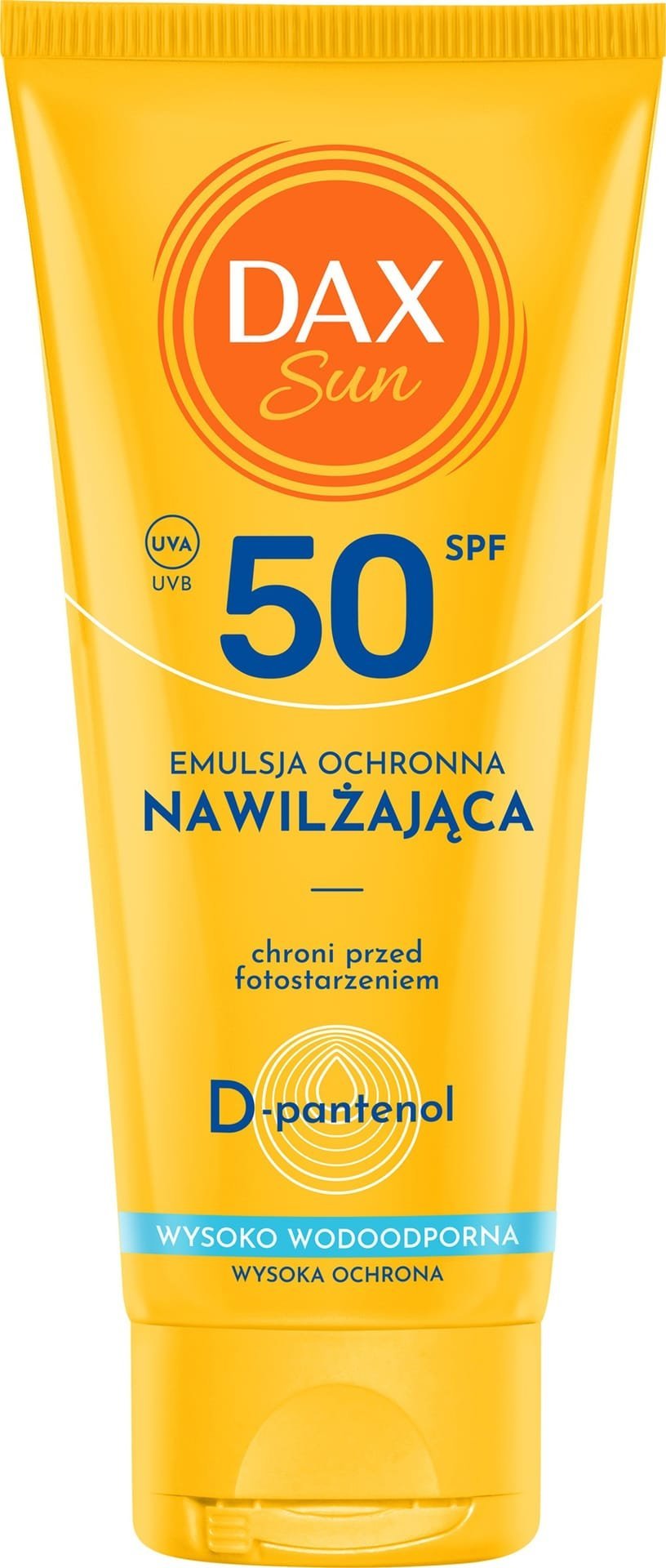 DAX Sun Nawilżająca emulsja ochronna SPF 50 Travel 100 ml