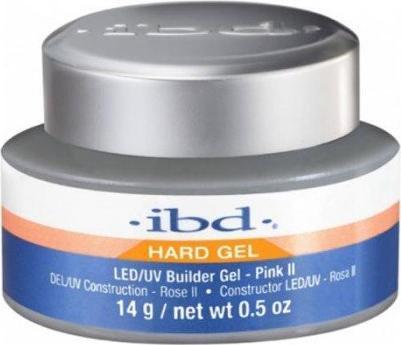 IBD IBD_Hard Builder Gel LED/UV żel budujący Pink II 14g