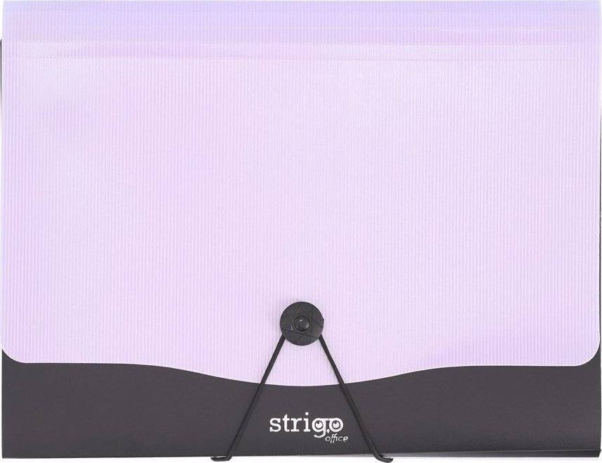 Teczka Vfile A4 z 13 przekładkami liliowa STRIGO