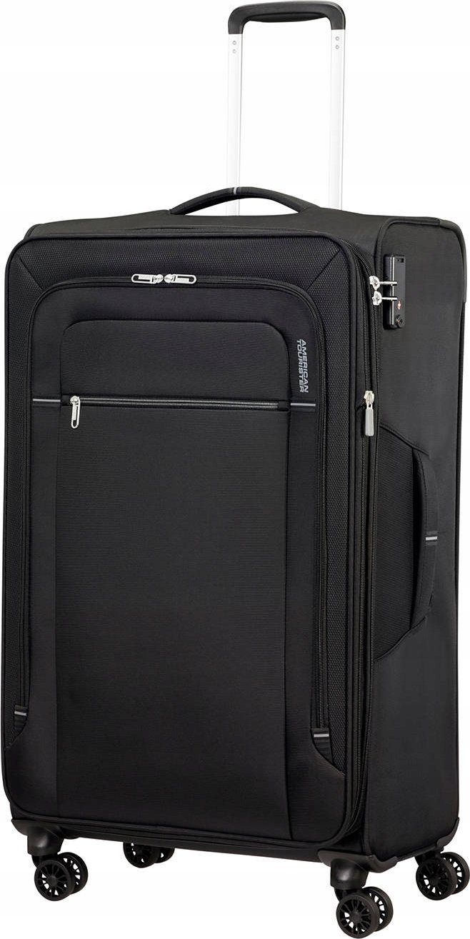 Hama 133191 1062 WALIZKA AMERICAN TOURISTER CROSSTRACK SPINNER 79/29 TSA EXP BLACK/GREY