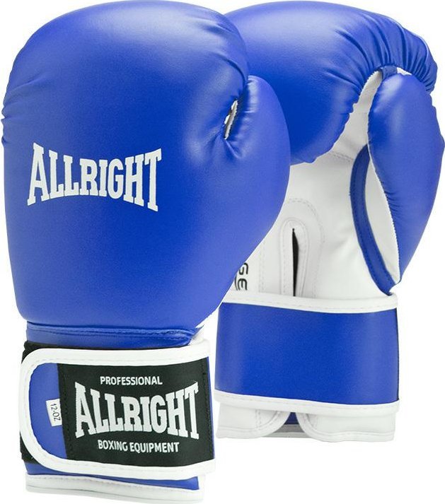 Allright RĘKAWICE BOKSERSKIE POWER GEL 14oz uniwersalny