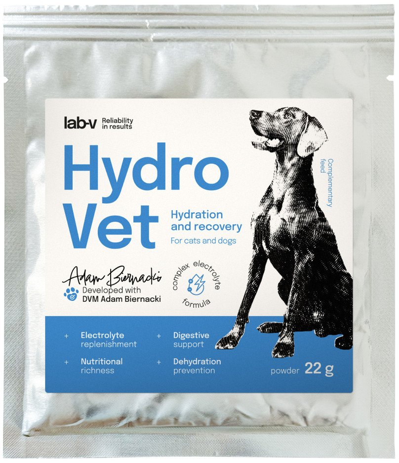 Hydro-Vet Dog - mieszanka paszowa dietetyczna wspomagająca regenerację organizmu po przebytych operacjach dla psów 22 g