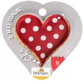 Foremka do wykrawania ciastek SERCE 6 cm