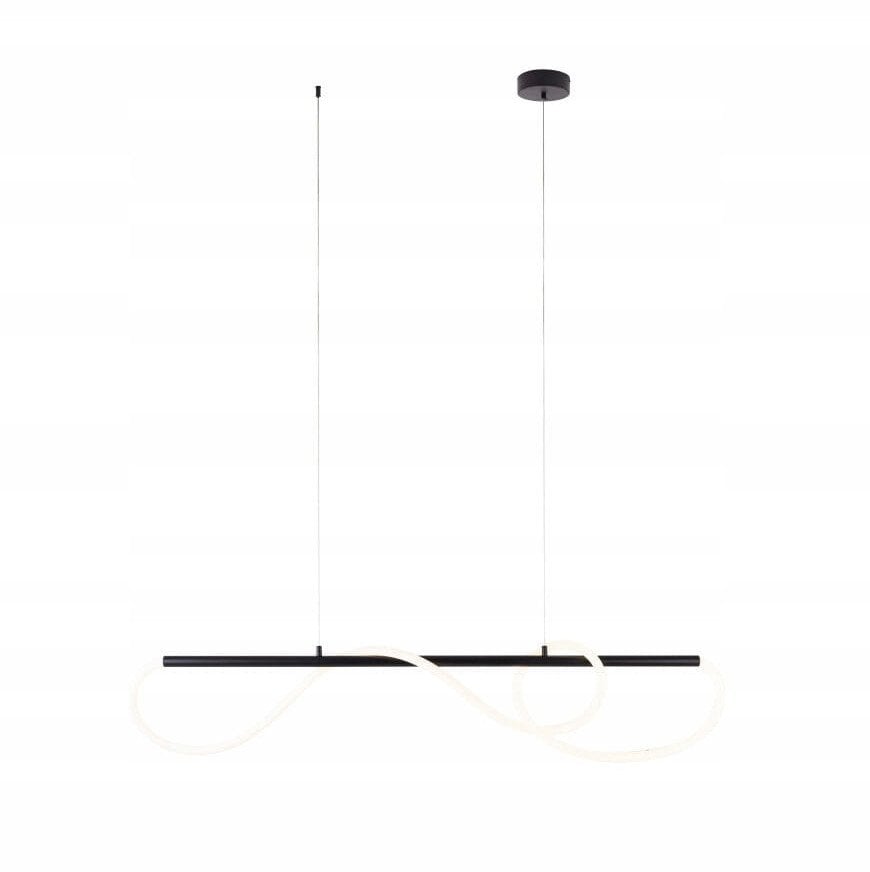 Maxlight Laguna P0512 lampa wisząca zwis 1x30W LED 3000K 2658 lm czarna