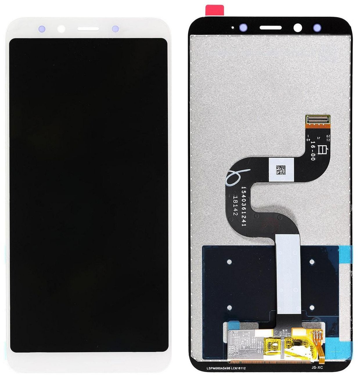 CoreParts MOBX-XMI-MI6X-LCD-W, Display, Xiaomi, Mi 6X A2, White, 60 mm, 160 mm