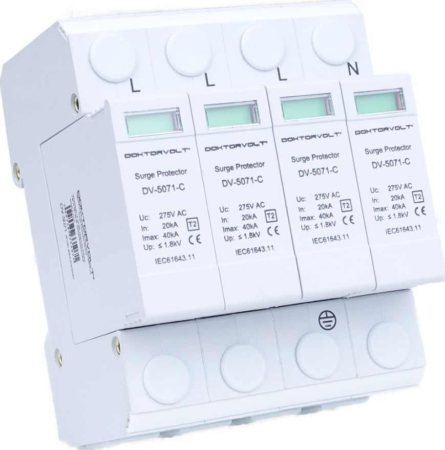 Doktorvolt Ogranicznik przepięć ochronnik 4P 20-40kA AC T2 Doktorvolt 5071