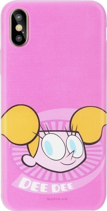 Cartoon Network Dexter Silicone Case for Apple iPhone XR Dee Dee