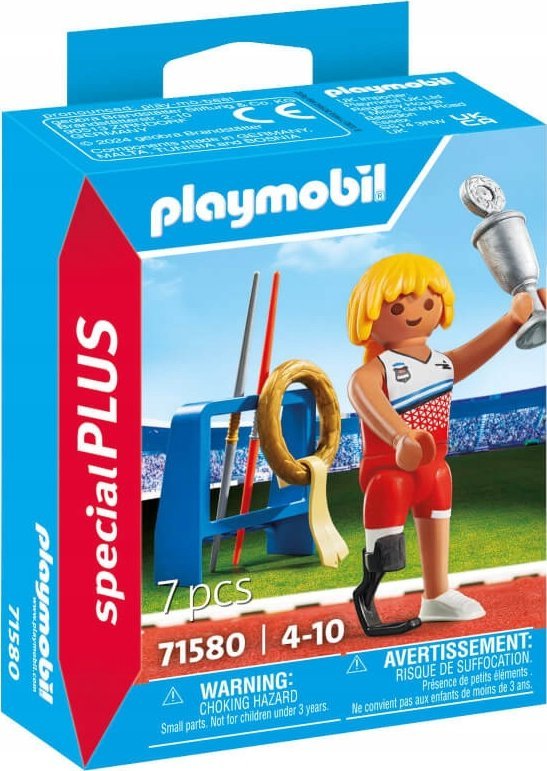Playmobil Zestaw z figurkš Special Plus 71580 Oszczepnik