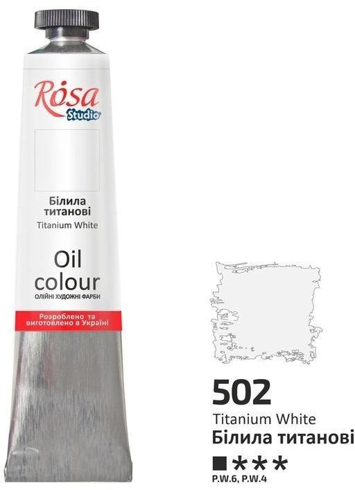 Farba olejna titanium white 502 45ml