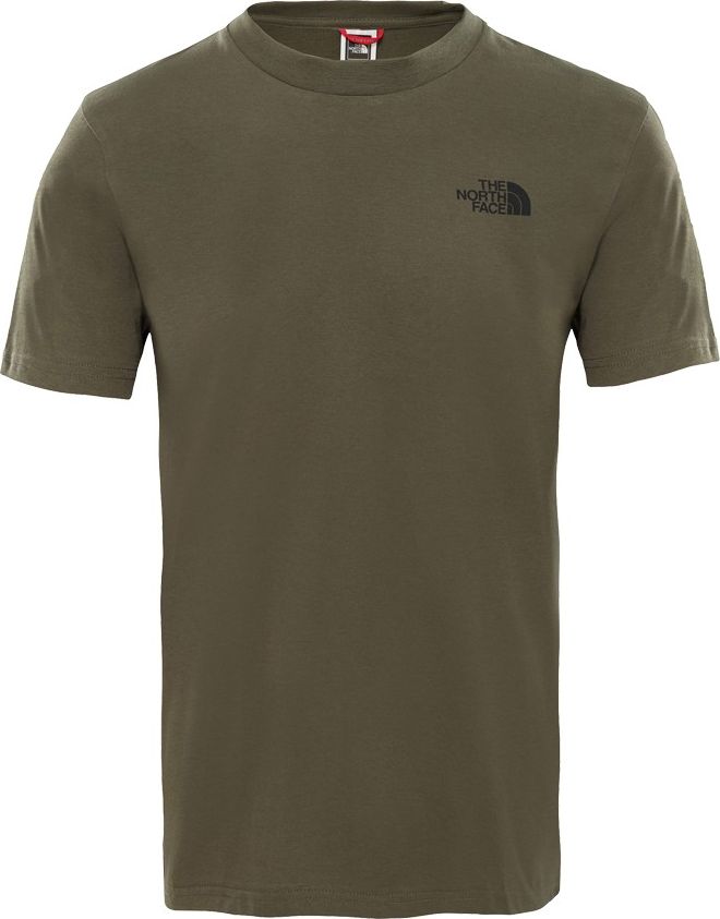 The North Face Koszulka męska M Simple Dome Tee Oliwkowa r. XS