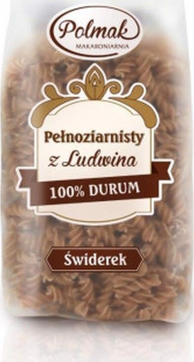 Pol-Mak Polmak Makaron Pełnoziarnisty świderek 400 g