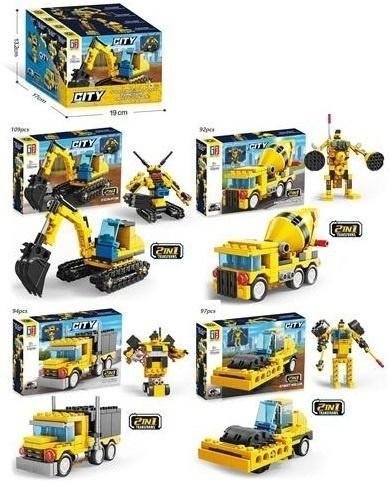 Klocki konstrukcyjne z napędem MIX