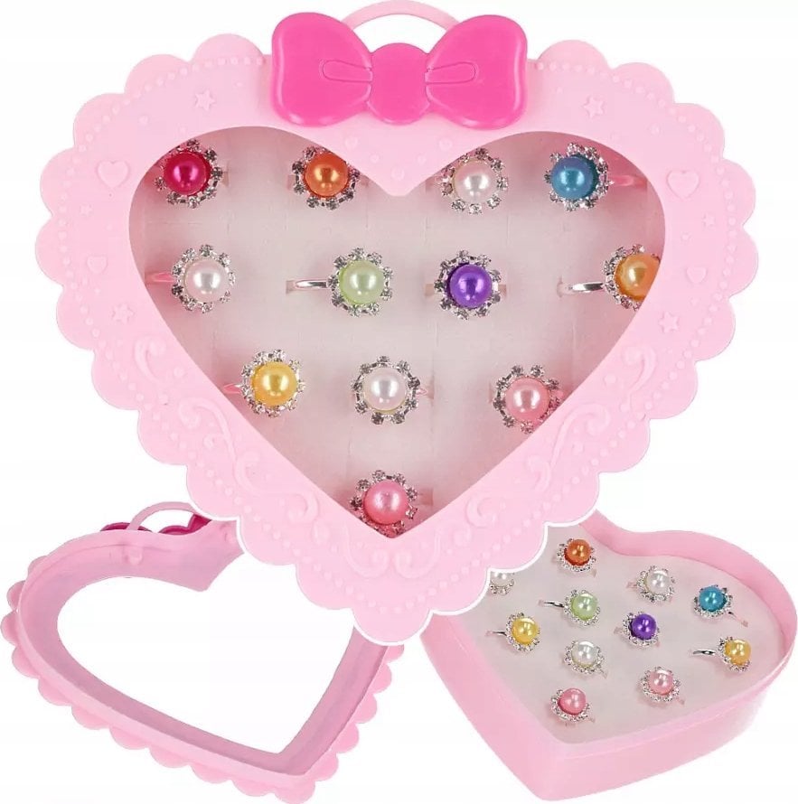 Mega Creative PIERSCIONEK 12SZT 13X12 PERLA MIX2 MC 12/108/216