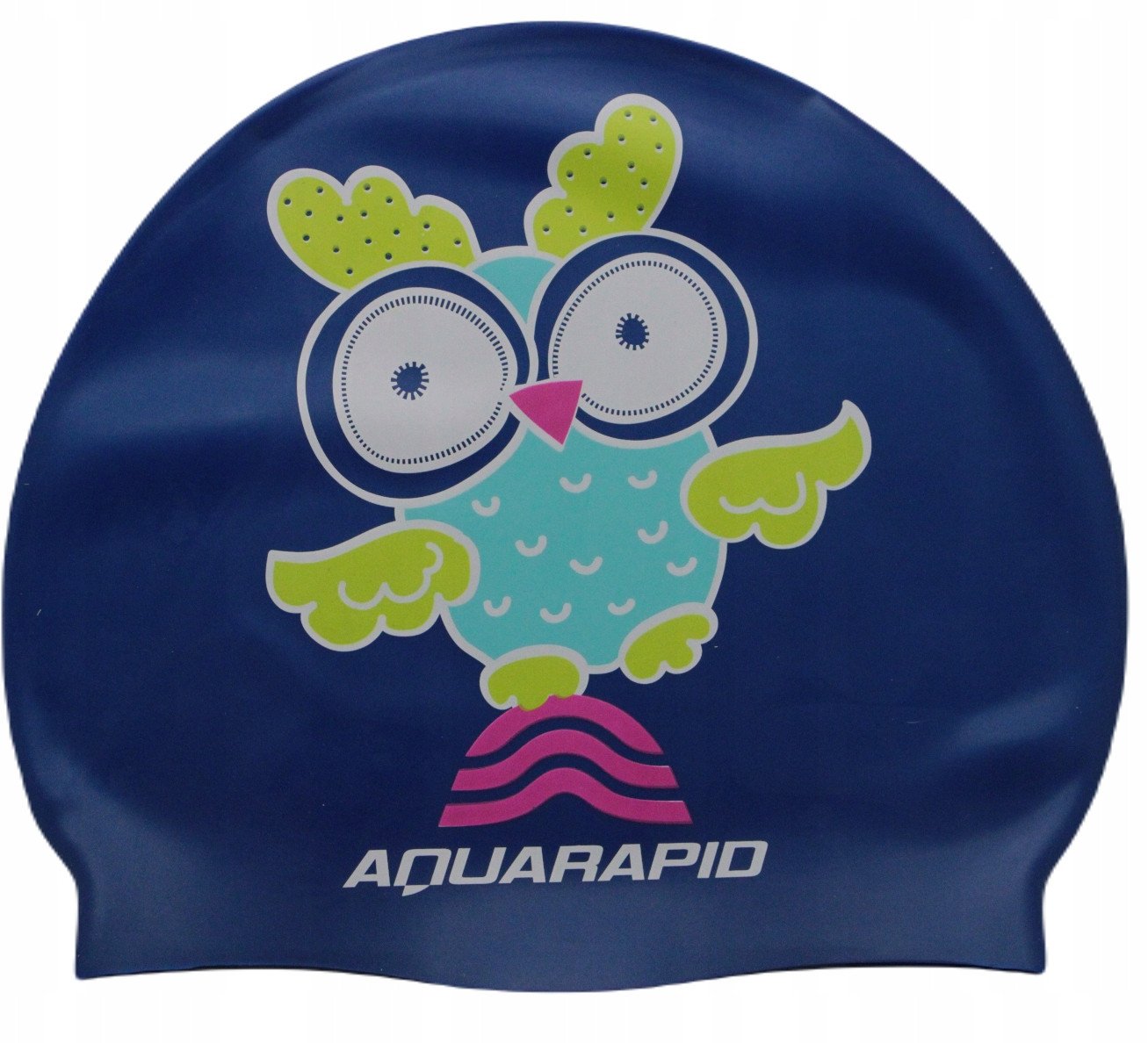 CZEPEK PŁYWACKI SILIKONOWY AQUARAPID PRINT ANIMAL