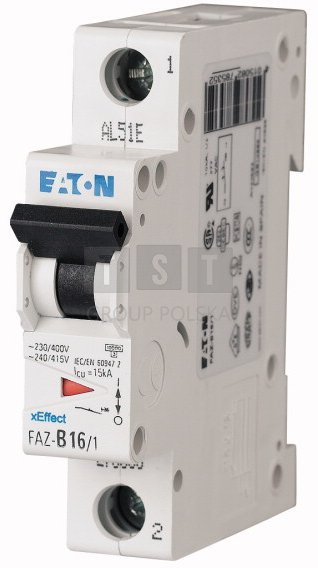 278595 Wyłącznik nadprądowy 1P K 6A 15kA AC FAZ-K6/1 278595