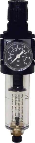 Ewo Air preparation filter with pressure regulator EWO Variobloc 1/4