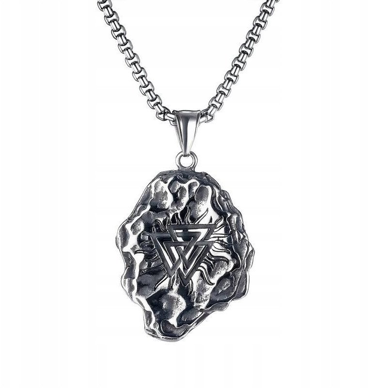 NASZYJNIK NORDYCKI RUNA WIKINGÓW KOMPAS 348