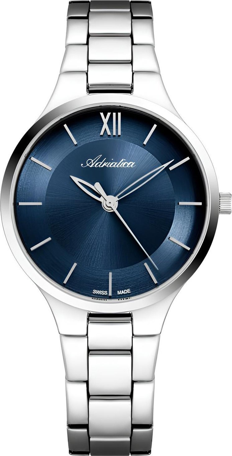 Zegarek Adriatica Zegarek damski Adriatica A3823.5165Q srebrny