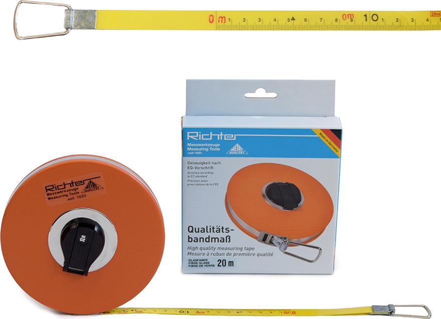 Richter Ruletka fiberglasowa w kapslu RICHTER 218P 20m