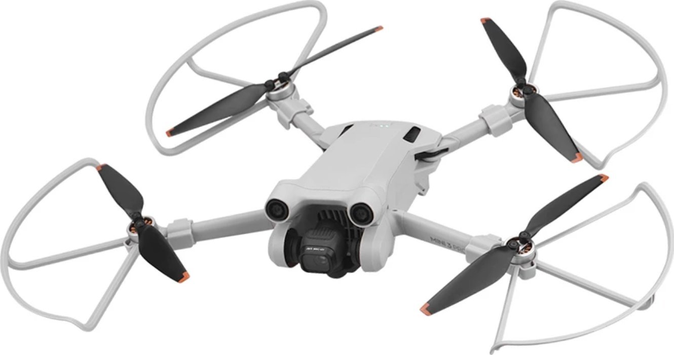 BRDRC OSŁONY OCHRONNE NA ŚMIGŁA DO DRONA DJI MINI 3 PRO - SZARE