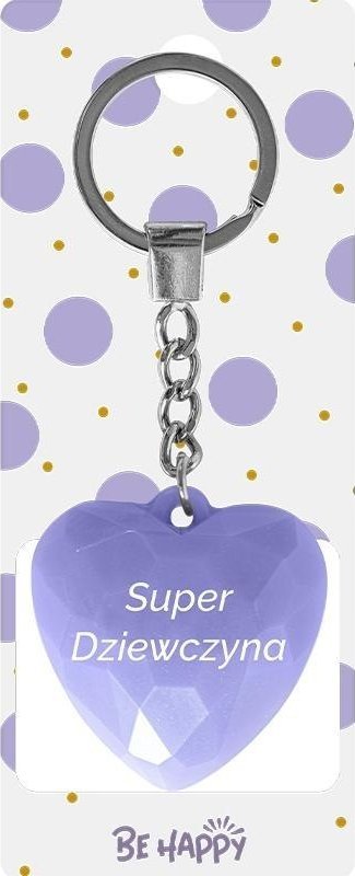 Berlok prezentowy z napisem Super Dziewczyna