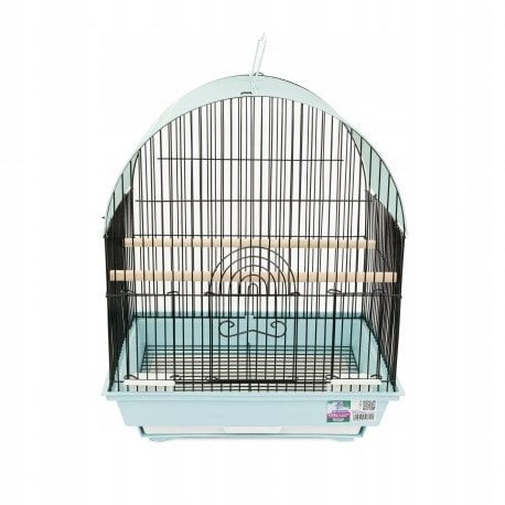 Klatka dla ptak�w, niebiesko-czarna, o wym. 36 x 28.8 x 44cm