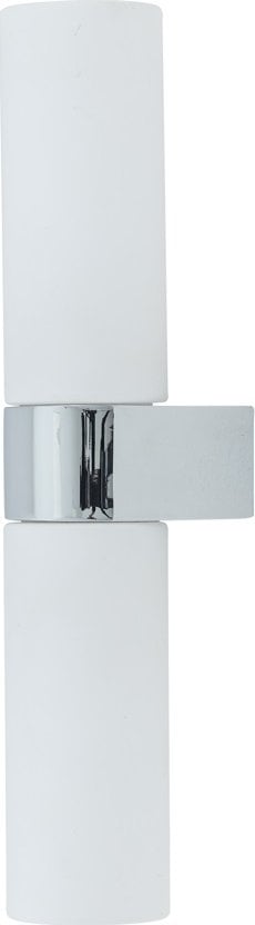 Kinkiet Nowodvorski Nowodvorski Natalie 10726 kinkiet lampa ścienna nowoczesny tuba sopel 2x10W G9 biały/chrom