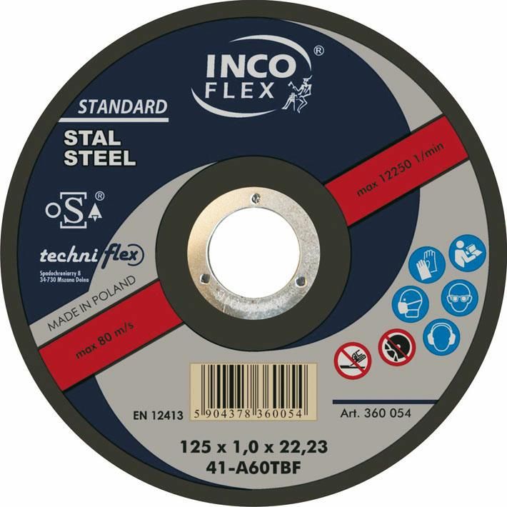 Inco Flex TARCZA METAL INCOFLEX 150*1,6 IFM415-150-1.6-22A46 - M415-150-1.6-22A46T