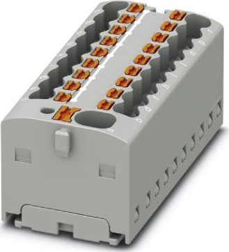 Phoenix Contact Blok rozdzielacza PTFIX 4/18X1,5 GY 1047418