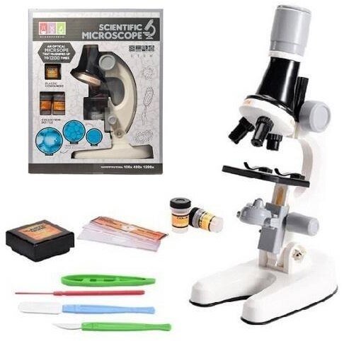 Mikroskop powiększenie 100-1200x Q12375 16307