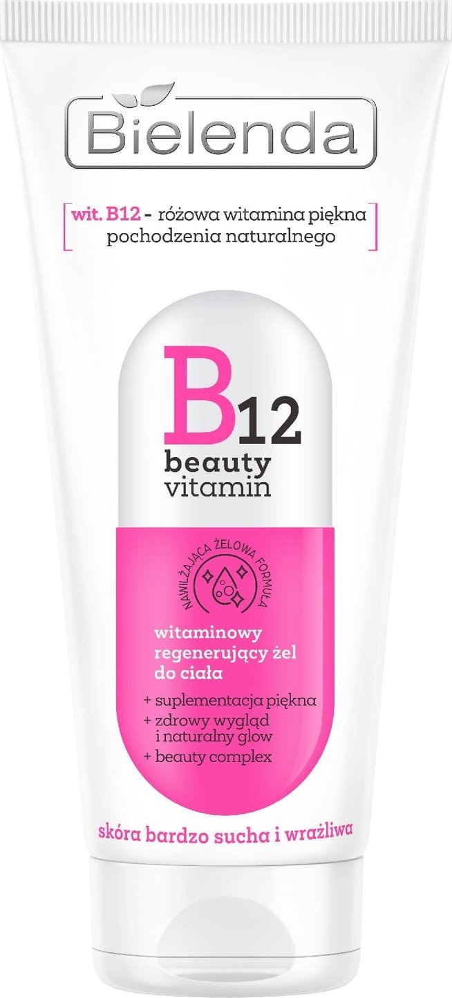 BIELENDA B12 Beauty Vitamin Witaminowy regenerujący żel do ciała 200 ml