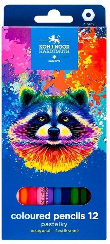 Kredki 3552 Szop 12 kolorów