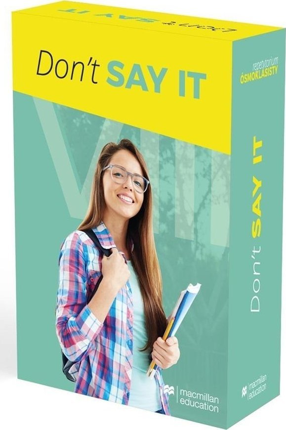 Teka Gra karciana Don't Say It! egzamin ósmoklasisty