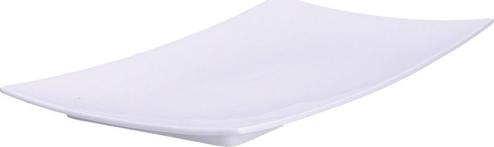 NPC Polska La Porcellana Bianca Zestaw 3 tac Essenziale Gourmet do serwowania 28x17 cm biały