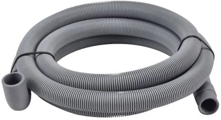 WASHING MACHINE HOSE WITH ELBOW 2.5 M
