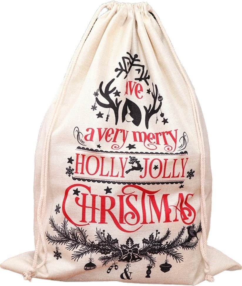 Korbi DUŻY WOREK NA PREZENTY DLA MIKOŁAJA ŚWIĘTA Z9_5