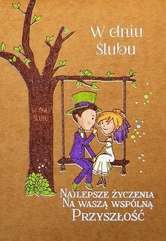Trend Kartka okolicznościowa eko Ślub TS46