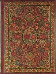 Peter Pauper Press Notatnik szyty Pozłacane Kwiaty