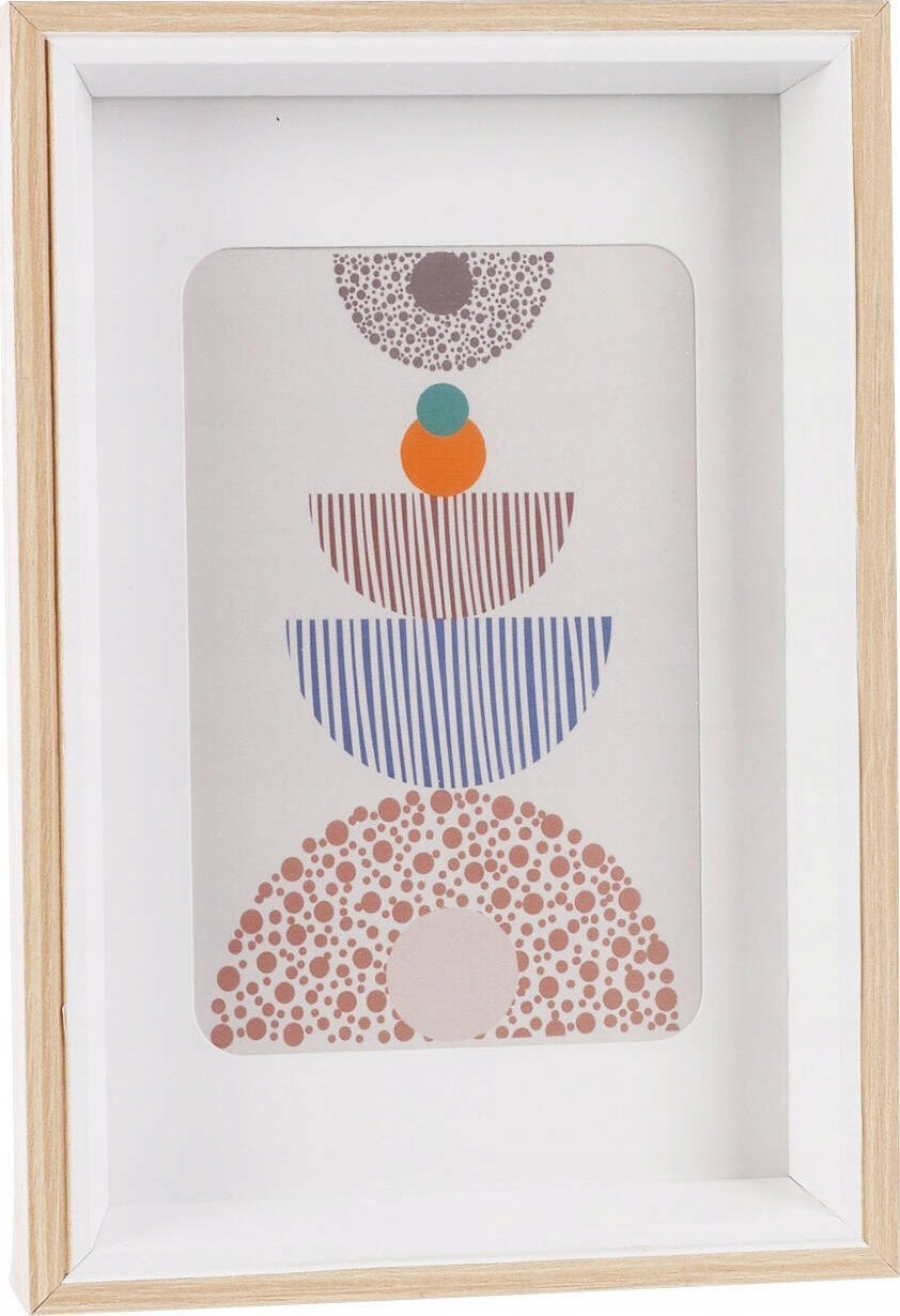 Ramka Home Styling Collection Ramka na zdjęcie z passe-partout, 15 x 22 x 3 cm