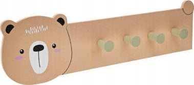 Wieszak z MDF z motywem zwierzątka, 47 x 14,5 cm