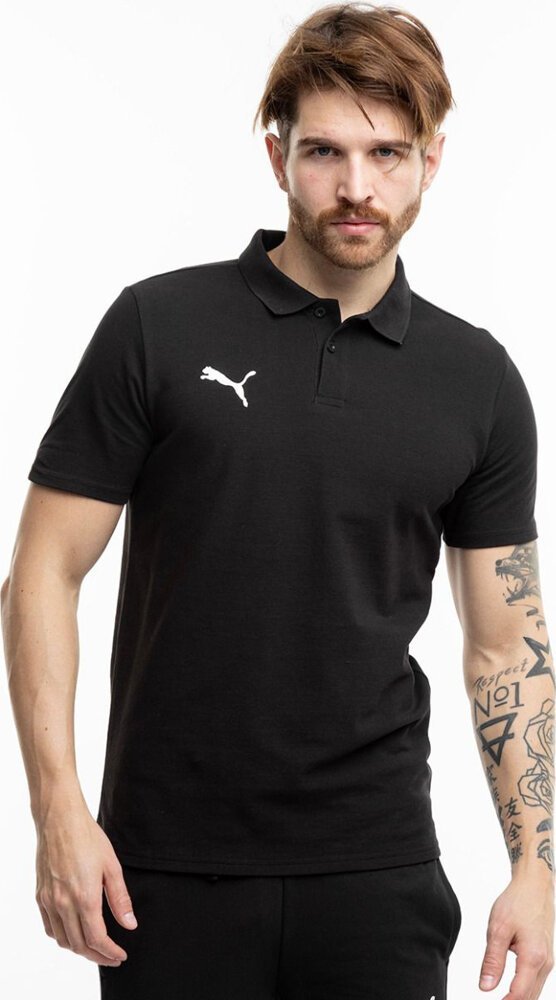Puma Koszulka męska Puma Team Goal Casuals Polo czarna 658605 03 L