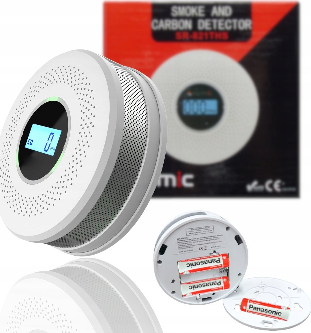 LogiLink LogiLink Kohlenmonoxidmelder mit LCD