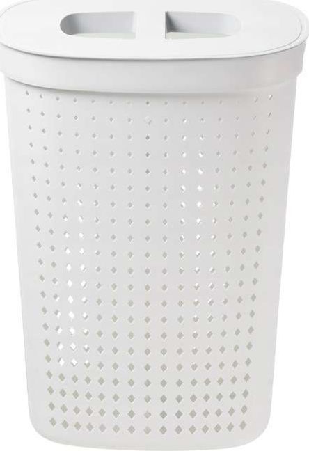 Kosz na pranie Plast Team 61L biały (V31AC-CEN-71533)