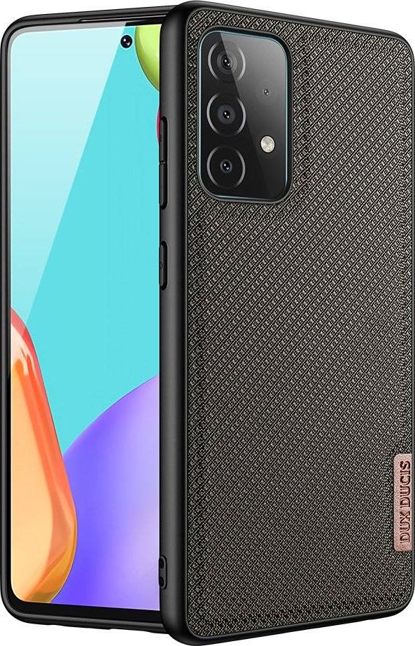 Dux Ducis Dux Ducis Fino etui pokrowiec pokryty nylonowym materiałem Samsung Galaxy A72 4G zielony